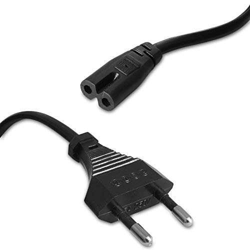 Eaxus® Fuente de alimentación adecuada para Nintendo GameCube NGC ⚡ - Cable de alimentación de 2,40 metros / adaptador de CA
