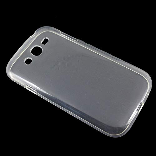 ebestStar - Funda Compatible con Samsung Grand Plus Galaxy GT-i9060I, Grand Lite Carcasa Silicona, Protección Claro Ultra Slim, Transparente + Cristal Templado [Aparato: 143 x 77.1 x 9.6mm, 5.0'']