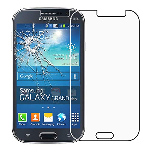 ebestStar - Funda Compatible con Samsung Grand Plus Galaxy GT-i9060I, Grand Lite Carcasa Silicona, Protección Claro Ultra Slim, Transparente + Cristal Templado [Aparato: 143 x 77.1 x 9.6mm, 5.0'']