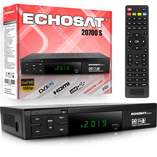 Echosat 20700 HD Demodulador de satélite FTA HD