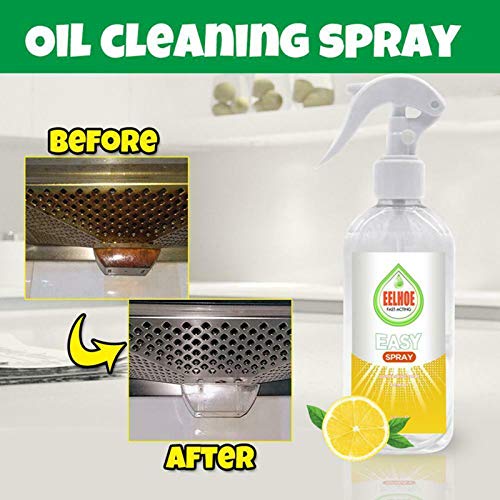 EDCV Kitchen All-Purpose Bubble Cleaner, Professional Kitchen Cleaner Spray, Kitchen Grease Cleaner, Multi-Purpose Foam Cleaner (C)