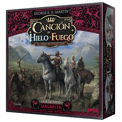 Edge Entertainment Carnción de Hielo y Fuego el Juego de miniaturas - Caja de Inicio Targaryen (EECMSI05)