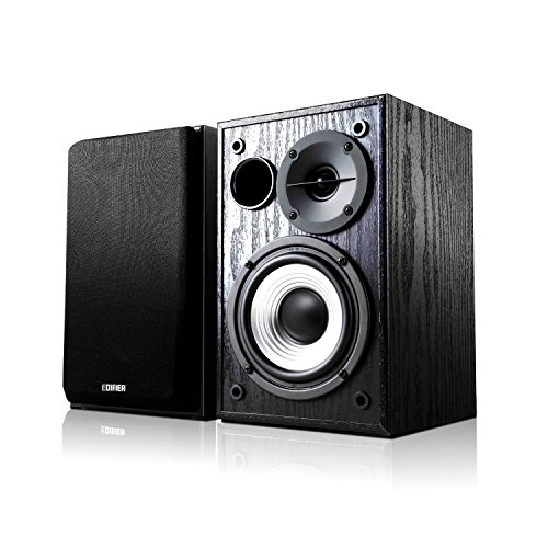 Edifier R980T 4" Altavoces de Estante Activos - 2.0 Altavoz de Computadora - Monitores de Estudio Conectado (Par)