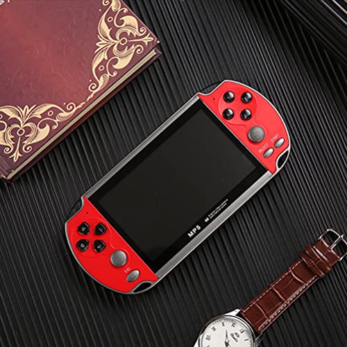 Edinber Consola de juegos de mano, consola de juegos de mano de palanca dual con pantalla de 4.3 pulgadas, consola de juegos retro portátil precargada 10000 juegos clásicos gratis