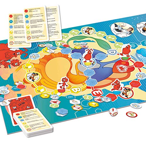 Educa - Érase una vez…La vida. Juego de mesa familiar educativo. Preguntas y respuestas sobre el cuerpo humano. A partir de 6 años. 18510