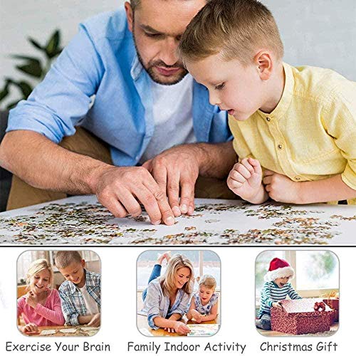 Edzxc -Paper 1000 Piece Jigsaw Puzzles for Adults Educational Game Challenge Super Smash Bros Ultimate/-(38 x 26 cm) 1