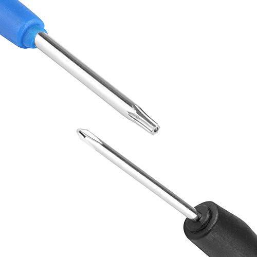 EEEKit Paquete de 6 Palancas de Control de reemplazo de Barras de Control Negras Palanca de Mando del Pulgar para Playstation 4 Controlador PS4 / Controlador Xbox One Elite/Control Pro Switch