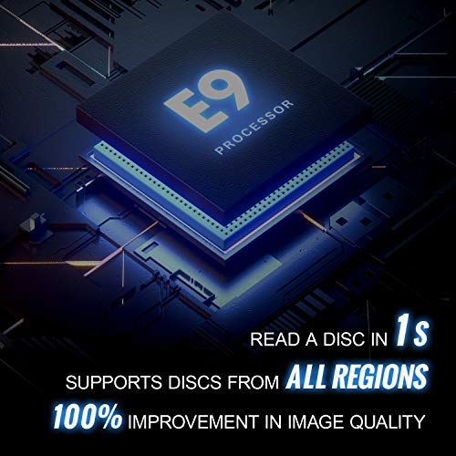 ELECTCOM - Reproductor de DVD para televisión con HDMI, para Smart TV, reproductor de DVD USB