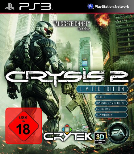 Electronic Arts Crysis 2 Limited Edition (PS3) - Juego (PlayStation 3, Tirador, M (Maduro))