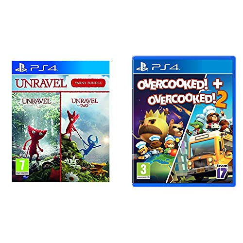 Electronic Arts Unravel: Yarny Bundle PS4 PlayStation 4 [Importación inglesa] + Team 17 Ps4 Overcooked! + Overcooked! 2 Double Pack