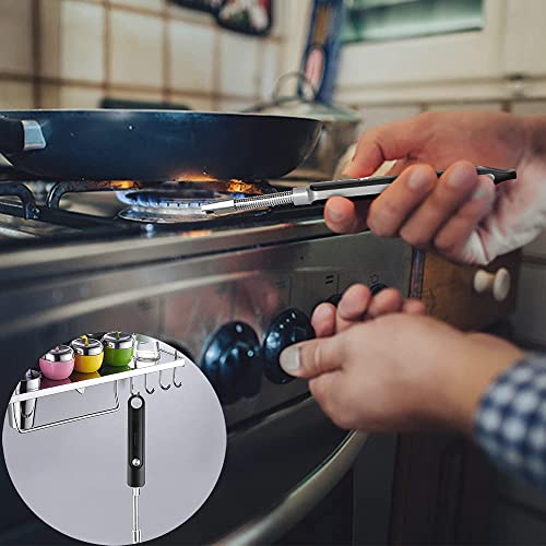 Eletorot Encendedores para Velas, Mechero Electrico Cocina USB Rechargeable a Prueba de Viento Arco Flexible Mecheros para Cocina de Gas, Velas Aromáticas, Chimenea, Barbacoa