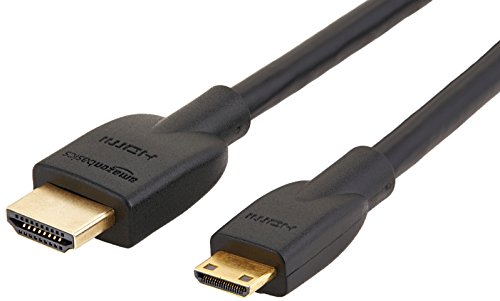 Elgato CAM Link 4K – Stream y grabación de Fotos réflex, vídeo o Deportivas a 1080p-60fps/4K-30fps, USB3.0 + Amazon Basics - Cable Adaptador Mini HDMI (Tipo C) a HDMI (Tipo A), Negro
