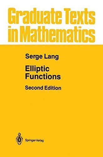 Elliptic Functions (Graduate Texts in Mathematics, Vol. 112) (English Edition)