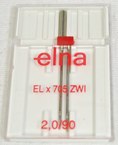 Elna Lock ELZ-90 - Máquina de coser (doble aguja)