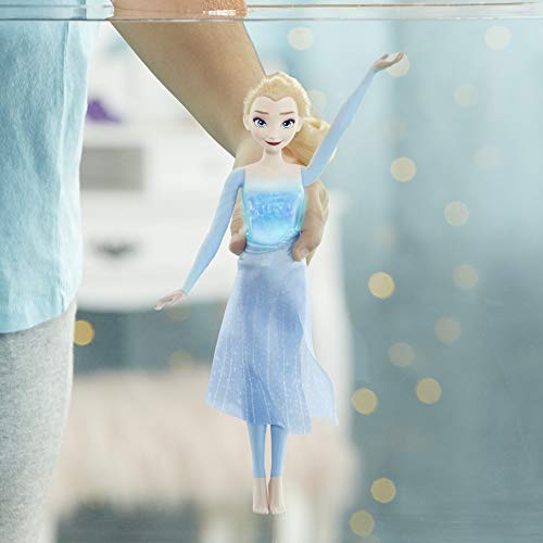 Elsa Luz en el Agua de Frozen 2 de Disney, Juguete Que se Ilumina en el Agua para niñas a Partir de 3 años