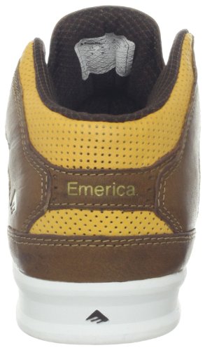 Emerica The Reynolds LX, Zapatillas de Skateboarding Hombre, marrón-Marron (Brown/Tan/Brown 275), 40