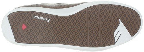 Emerica The Reynolds LX, Zapatillas de Skateboarding Hombre, marrón-Marron (Brown/Tan/Brown 275), 40