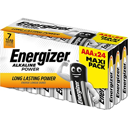 Energizer Alkaline Power - Pack de 24 pilas Alcalinas AAA/LR03