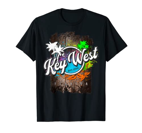 Epic FL Surfer Spring Break Beach Souvenirs Florida Key West Camiseta