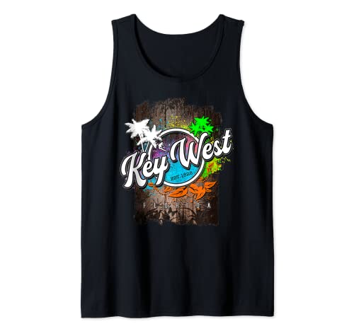 Epic FL Surfer Spring Break Beach Souvenirs Florida Key West Camiseta sin Mangas