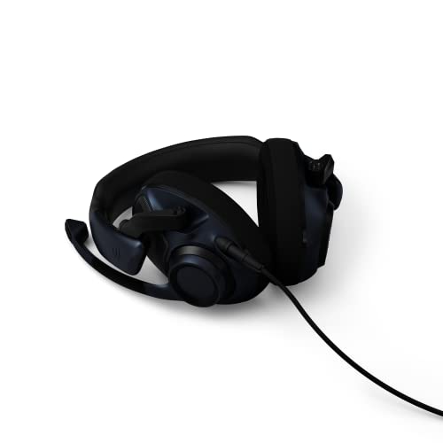 EPOS H6Pro - Auriculares Acústicos Abiertos con Micrófono - Cascos Gaming para PC, Mac, PS4/5, Xbox One/Series X y Nintendo Switch - Auriculares Diadema Ligeros Cómodos (Black)