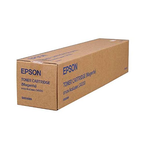 Epson C13S050089 - Tóner para AcuLaser C 4000/4000 PS, 6000 páginas, color magenta