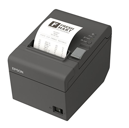Epson TM-T20II (002) - Impresora de tickets para POS, Terminal de Punto de Venta Alámbrico, Térmico, Mini-USB B, RS-232, USB 2.0, 140 x 199 x 146 mm