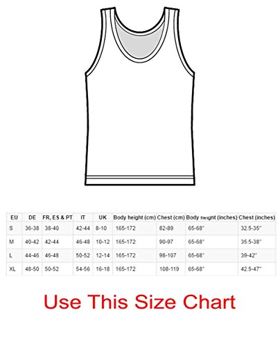 Erido Hotline Miami Vice - Camiseta de tirantes para mujer, color blanco blanco L