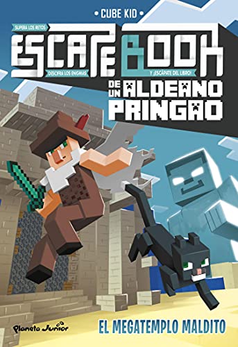 Escape book de un aldeano pringao. El megatemplo maldito (Minecraft)