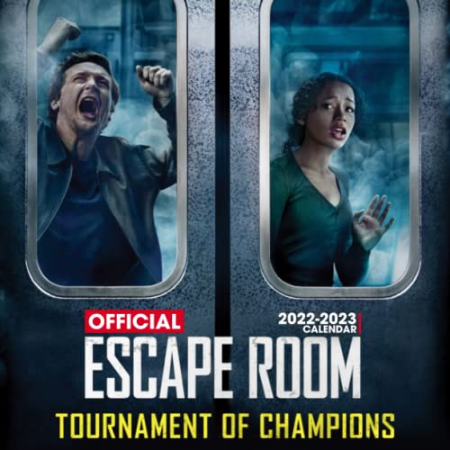 Escape Room Tournament of Champions 2022 Calendar: OFFICIAL Escape Room Tournament of Champions calendar 2022 Weekly & Monthly Planner with Notes ... months - Movie tv series films calendar