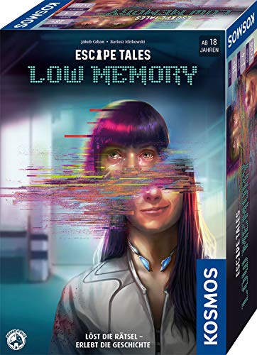 Escape Tales - Set de escape (memoria baja, 4 pegatinas de salida y 1 póster de ilusión óptica)