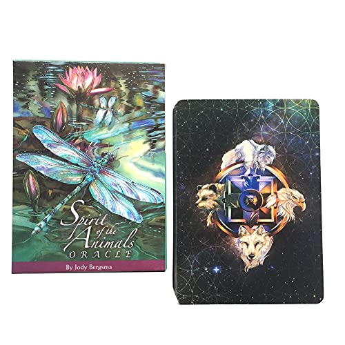 Espíritus de los Animales Tarot Oracle Tarjetas,Spirits of The Animals Tarot Oracle Cards,Only Tarot,Tarot Cards