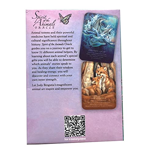 Espíritus de los Animales Tarot Oracle Tarjetas,Spirits of The Animals Tarot Oracle Cards,Only Tarot,Tarot Cards