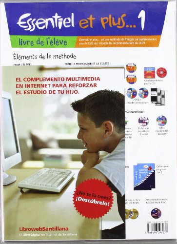 Essentiel Et Plus 1 Livre Eleve - 9788496597037
