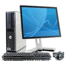 Estación informática completa PC ordenador usado + monitor reacondicionado – Dual Core 2 GB RAM HDD 160 GB
