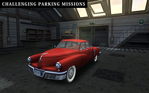 Estacionamiento 3D de coches antiguos