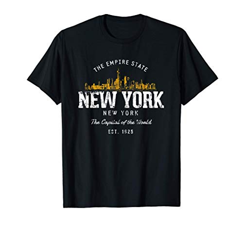 Estados Unidos Vacaciones Souvenir New York Camiseta