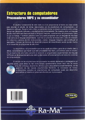 Estructura de computadores. Procesadores MIPS y su ensamblador