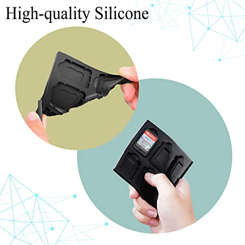 Estuche de Tarjetas de Juego para Nintendo Switch, Estuche Portátil y Rígido Estuche de Almacenamiento de Juegos con 12 Ranuras para Tarjetas, con Espada Llavero Regalo (Question Mark)