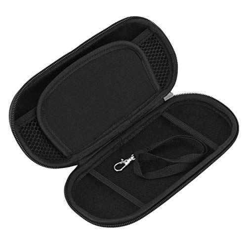 Estuche de Transporte para PS Vita 1000, PSV 2000, PSP 3000, Estuche de Transporte Duro Protector para Cargador, Cable, Auricular, etc, Impermeable y a Prueba de Golpes(Negro)