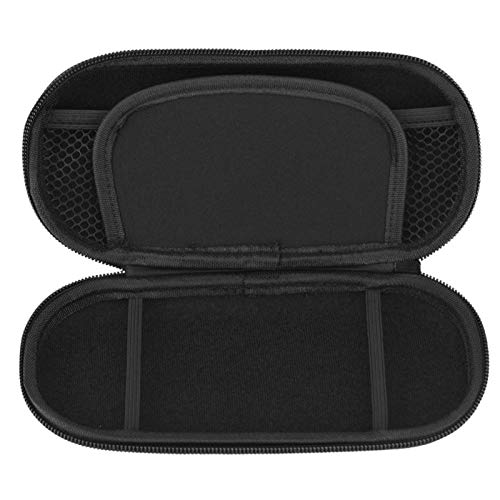 Estuche de Transporte para PS Vita 1000, PSV 2000, PSP 3000, Estuche de Transporte Duro Protector para Cargador, Cable, Auricular, etc, Impermeable y a Prueba de Golpes(Negro)