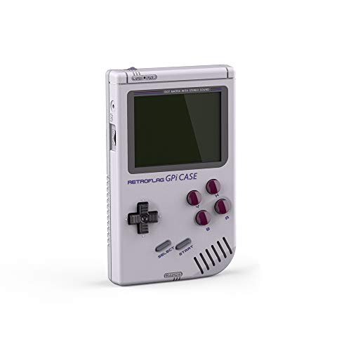 ETbotu Retroflag GPi Case Gameboy for Raspberry Pi Zero W con parada segura