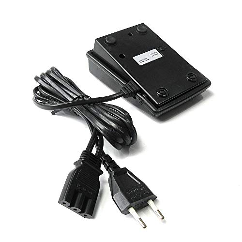 evernice Pedal de control de pie para Singer 118 1007 1012 1014 1105 1507 2259 3221 Simple