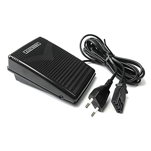 evernice Pedal de control de pie para Singer 118 1007 1012 1014 1105 1507 2259 3221 Simple
