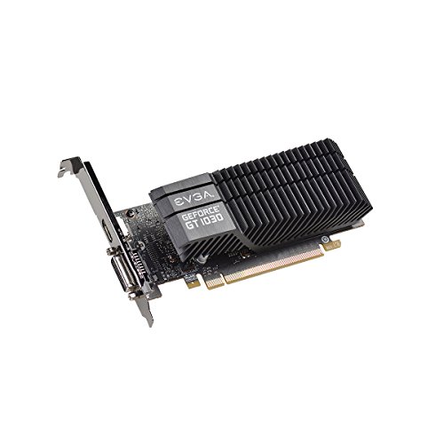 EVGA GeForce GT 1030 SC de 2GB GDDR5 pasiva tarjeta Grafica (de perfil bajo)
