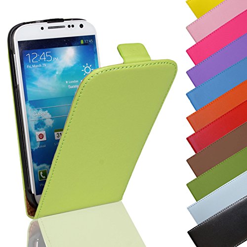 Eximmobile - Funda con tapa para Sony Xperia L en color verde | Funda de piel sintética para Sony Xperia L | Funda protectora de piel sintética | Funda protectora en piel sintética
