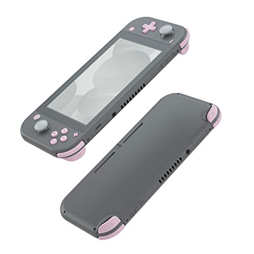 eXtremeRate Botones para Nintendo Switch Lite ABXY Botón Home Botón de Captura Botones de Volumen Dpad Botón L R ZL ZR Gatillos Teclas de reemplazo con Herramientas para Switch Lite(Rosa Sakura)