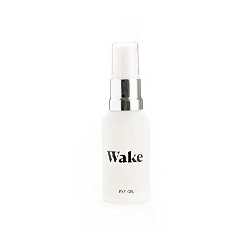 EYEWAKE Skincare - Hydrating Eye Serum for for puffy eyes, dark circles, eye bags, crows feet and wrinkles - Vitamin E - Collagen - 30ml Organic Anti Ageing Eye Gel for men & women to reduce puffiness