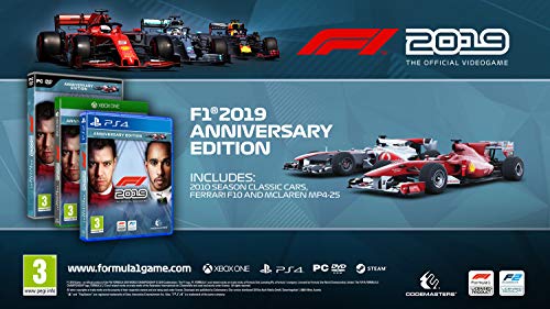 F1 2019 Jubiläums Edition [PC] [PEGI-AT] [Importación alemana]
