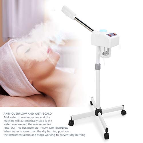 Facial Steamer, Hot Mist Face Steamer, Spray Machine Mist Sprayer Face Hydrating Moisturizing Instrument for Home Salon(EU)